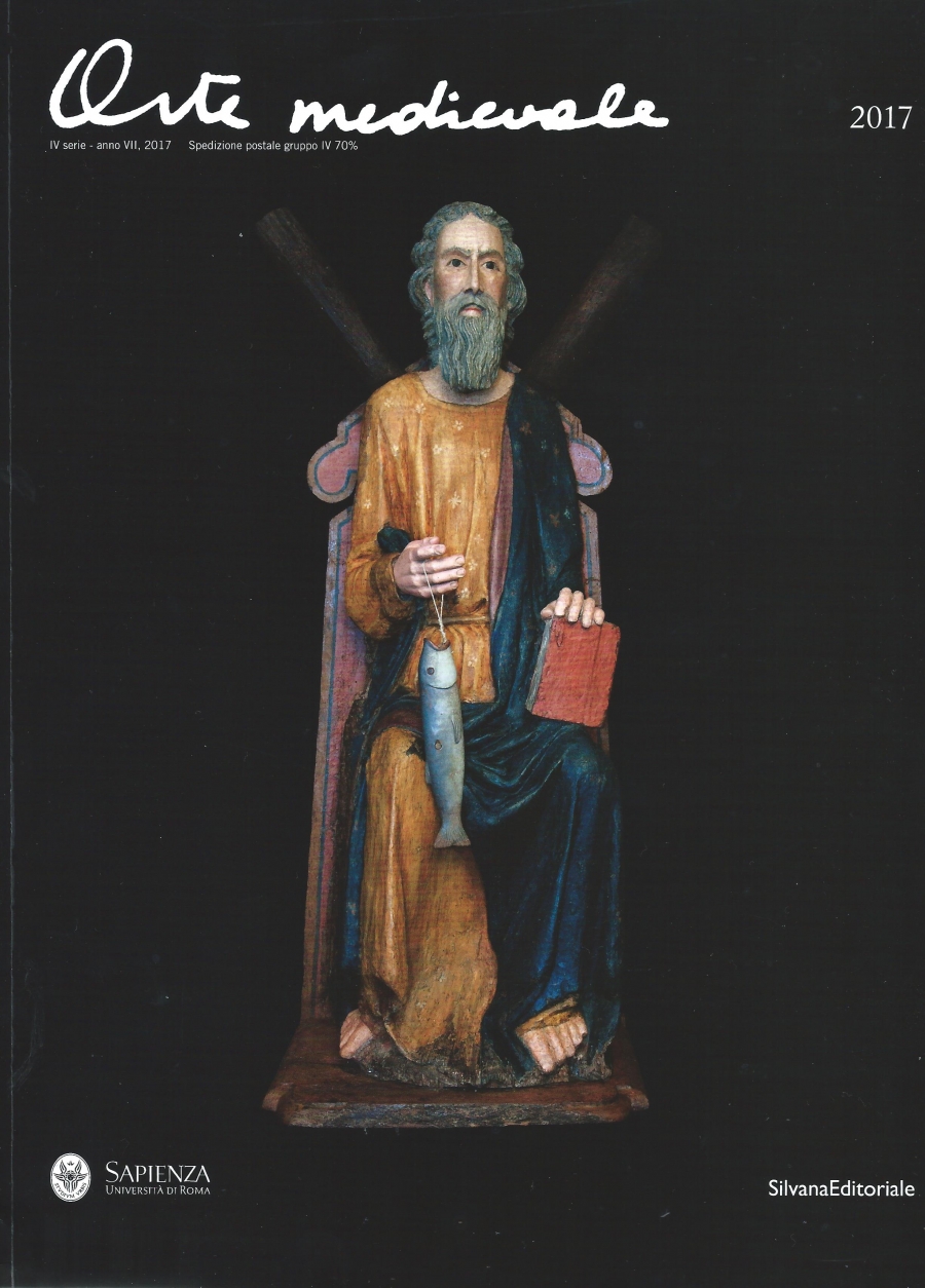 Il sant'Andrea di Arpino in copertina su Arte Medievale 2017
